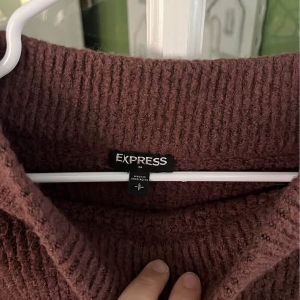 Express Knit Sweater Small - Picture 3 of 4
